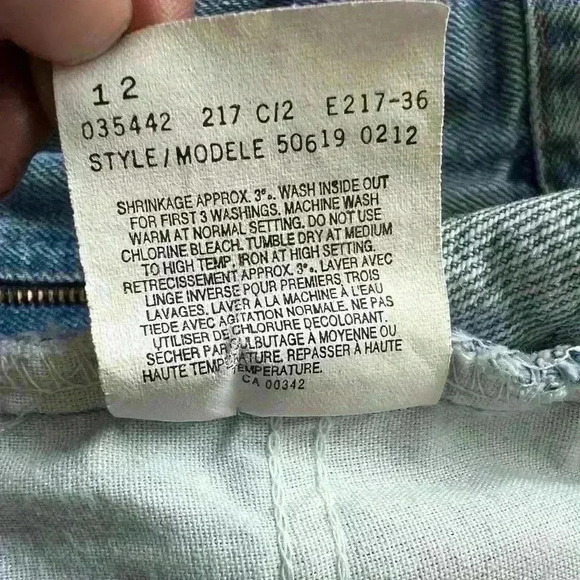 Vintage Levi's 506 Orange Tab Wash Straight Leg  Jeans sz 40 by 34 - Picture 9 of 14
